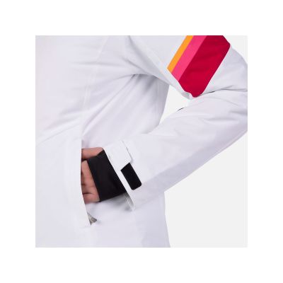 5. Rossignol W Strawpile Jkt Jacket White