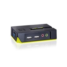 LevelOne KVM-0221 KVM Switch Black, Green