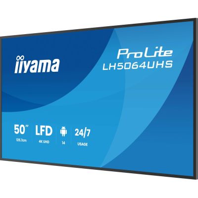 6. Monitor iiyama LH5064UHS-B1AG 50 IN LCD UHD - Flat screen - 127 cm