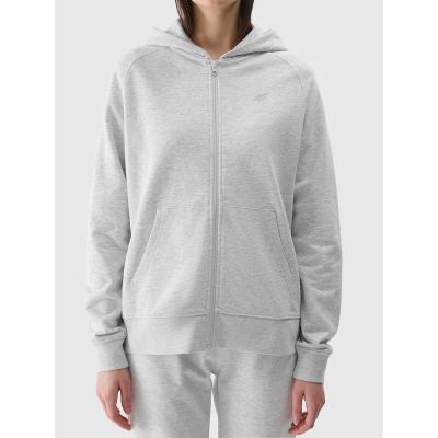 5. Women's zip-up hooded sweatshirt 4F 4FWMM00TSWSF1763-27M