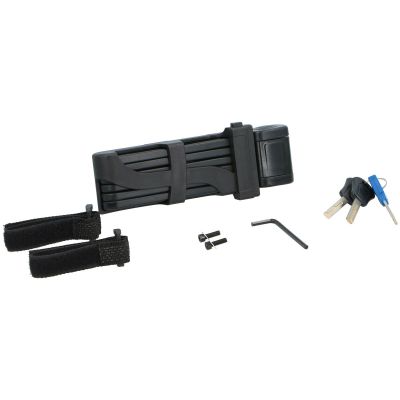 25. DUNLOP FOLDABLE BIKE LOCK 85CM