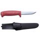 4. Morakniv BASIC 511 Knife - Carbon Steel - Red