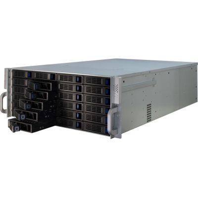 5. Inter-Tech 4U-4424 Rack Black, Silver