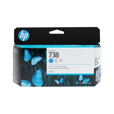 HP 738 Cyan Tintenpatrone 130ml