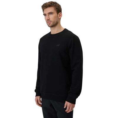 4. Men's sweatshirt 4F M2549 deep black 4FWMM00TSWSM2549 20S