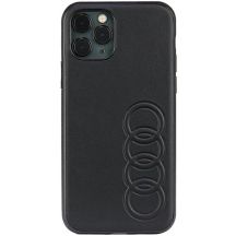 Audi Synthetic Leather iPhone 11 Pro 5.8" black/black hardcase AU-TPUPPCIP11-TT/D1-BK
