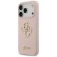 2. Guess Silicone Big 4G Script Case for iPhone 17 Pro - Pink