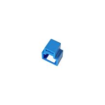 RJ45 plug lock against unauthorized unplugging, blue (pack of 24 + key) ALANTEC
