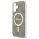 6. Guess IML 4G MagSafe Case for iPhone 16 Plus - Brown