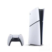 Sony PlayStation 5 Slim 1Tb white console + 2 controllers