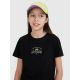 Girls' regular printed T-shirt 4F 4FJWSS25TTSHF1871-20S