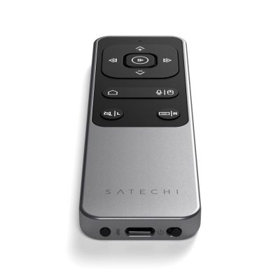 3. Satechi R2 Multimedia Bluetooth Remote Control Space Gray