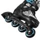 8. NH10907 4in1 ROLLER SKATES WITH EXTENDED HOCKEY BLADES TINTY GREEN SIZE S(31-34) NILS EXTREME