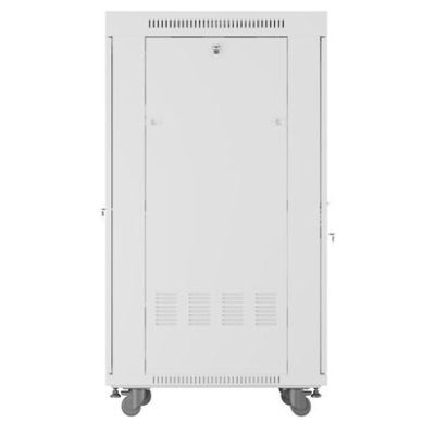 5. Lanberg FF01-6827-23SL 27U Floor Mount Rack Gray