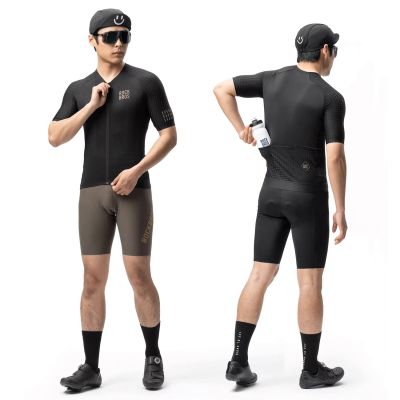 3. Rockbros YDDX011 Diamond Short Sleeve Cycling Jersey Size M - Black