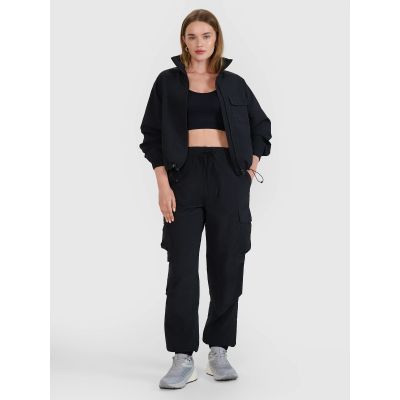 3. Women's casual cargo pants 4F 4FRSS25TTROF1452-20S