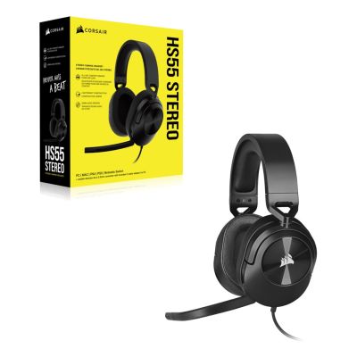 6. Corsair HS55 STEREO Wired Handheld Gaming Headset Carbon