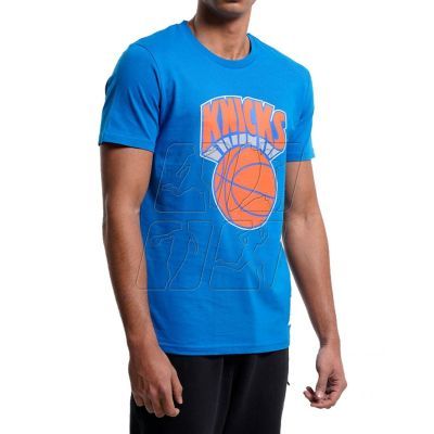 Mitchell &amp; Ness NBA Team Logo Tee New York Knicks M BMTRINTL1051-NYKROYA