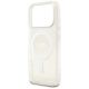 6. Guess IML Glitter Pearl Strap MagSafe Case for iPhone 17 Pro - Transparent