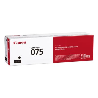 2. Canon 075 Toner Cartridge 1pc Original Black
