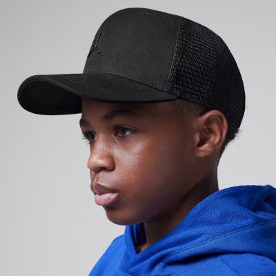 2. Air Jordan Big Kids' Metal Jumpman Trucker Cap - 9A0928-023