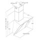 3. AKPO WK-4 CETIAS 60 BLACK chimney hood (600mm; black glass front)