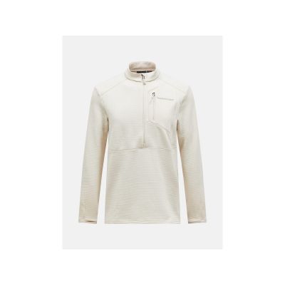Peak Performance M Trail Polartec Half Zip Beige Sweatshirt
