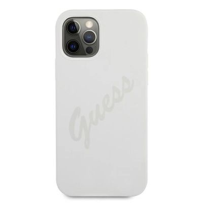 3. Guess GUHCP12LLSVSCR iPhone 12 Pro Max 6.7" cream/cream hardcase Script Vintage