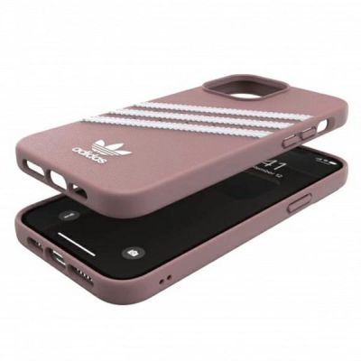 6. Adidas OR Molded Case PU for iPhone 13 Pro Max - Pink