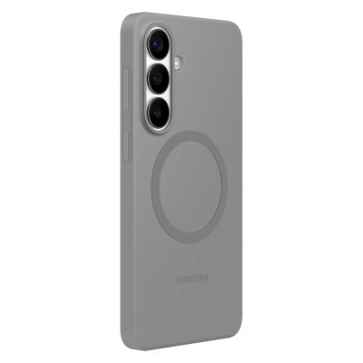 Samsung Silicone Magnet Case for Samsung Galaxy S26+, compatible with MagSafe - gray