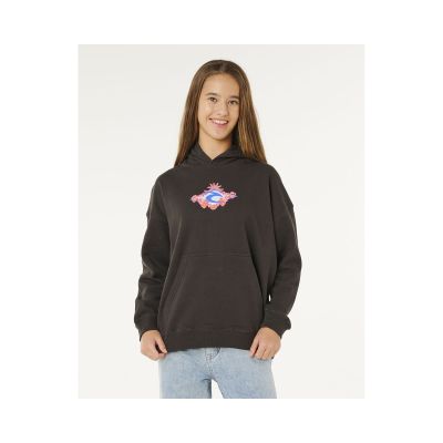 RIP CURL Sunshine Squad Hoodie - Girl Black