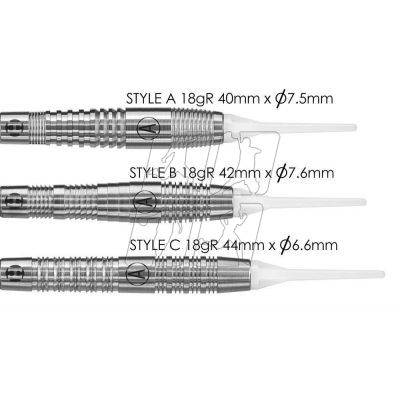 11. Harrows Aero Darts 90% Softip HS-TNK-000013264