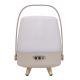 5. Kooduu Lite-up PLAY Mini Portable Mono Speaker Sand, White, Wood 8 W