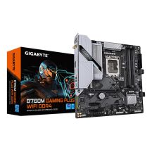 Gigabyte B760M GAMING PLUS WIFI DDR4 motherboard (version 1.0) | Intel processor family | LGA1700 processor socket | DDR4 memory | Supported hard drive interfaces SATA, M.2 | Number of SATA connectors: 4