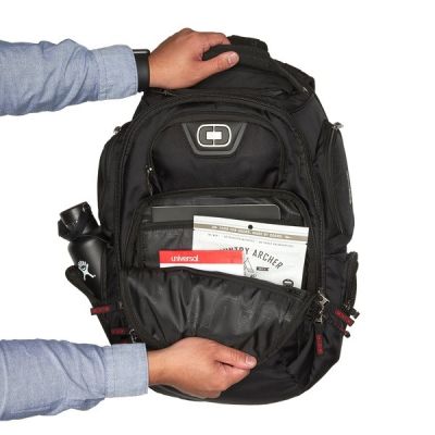 18. OGIO BACKPACK GAMBIT BLACK P/N: 111072_03