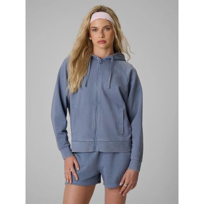 5. Women's relaxed sweatshirt with hood 4F 4FRAW26TSWSF3104-32S