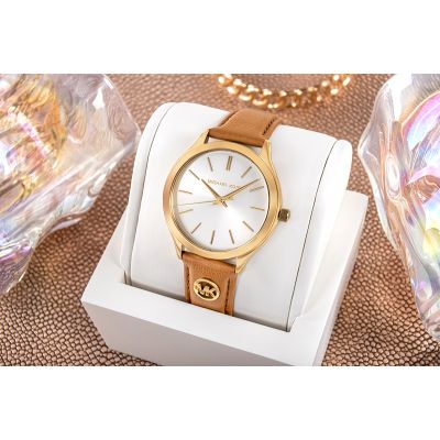 5. MICHAEL KORS Slim Runway MK7543 Women's Watch + BOX