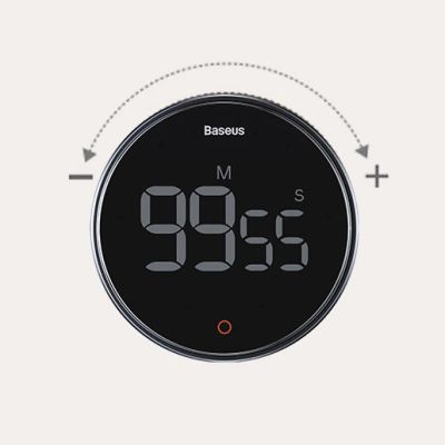 19. Baseus Heyo Pro rotary timer electronic timer gray (FMDS000013)