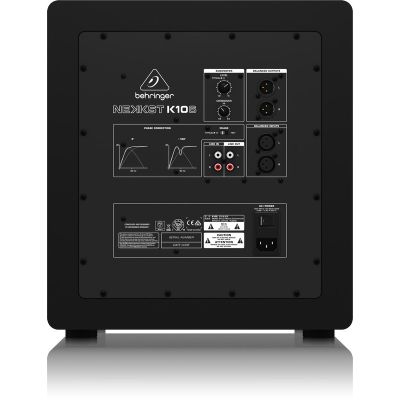 4. Behringer K10S Black Active Subwoofer