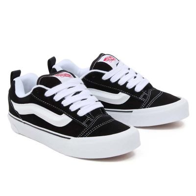 7. Vans Knu Skool Black True White Men's Sneakers (VN0009QC6BT)