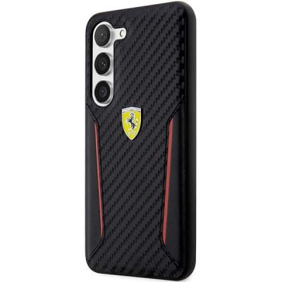 2. Ferrari FEHCS23MNPYK S23+ S916 black/black hardcase Carbon Contrast Edges