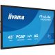 11. IIYAMA monitor 108cm (42.5") T4329AS-B1AG 16:9 M-Touch 2xHDMI+UBS-C