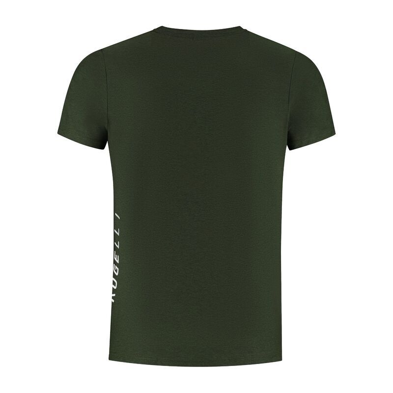2. Rogelli ESSENTIAL green running shirt S