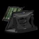 2. UAG Plasma Case for Microsoft Surface Pro 9 / 10 / 11 with Stand and Strap - Gray and Black