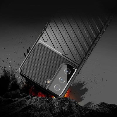 5. Thunder Case for Samsung Galaxy A14 5G silicone armor case blue