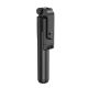 7. Selfie stick WHS1Y telescopic tripod 1m with phone holder - black