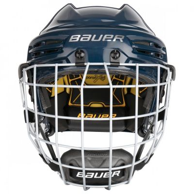 43. Bauer Re-akt 100 Yth Combo Hockey Helmet