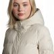 12. CMP women's long winter jacket, insulated waterproof coat, beige (34K0096/A238)
