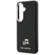 6. Karl Lagerfeld Saffiano KC Metal Logo MagSafe Case for Samsung Galaxy S26 Black