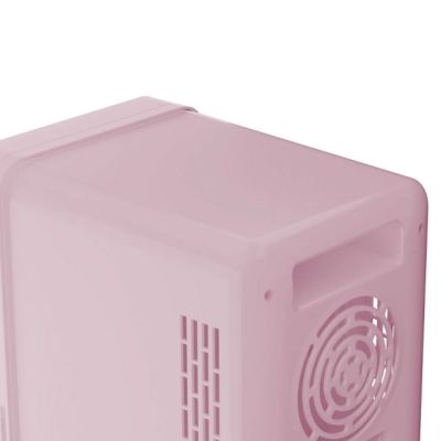 4. Mini fridge with LED makeup mirror ELLE 4L purple